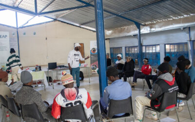 Kgatelopele Youth Lead the Way at Well-Being Camp